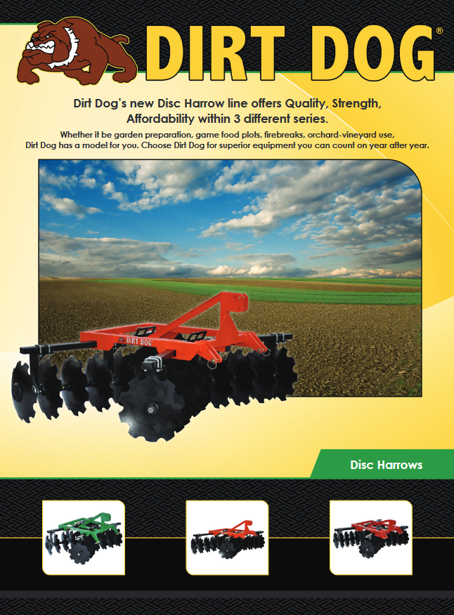 disc harrows and